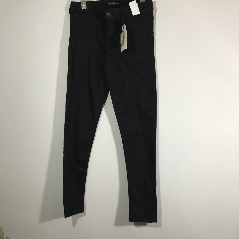Generra Size 9 and Size 7 Black Skinny Jeans